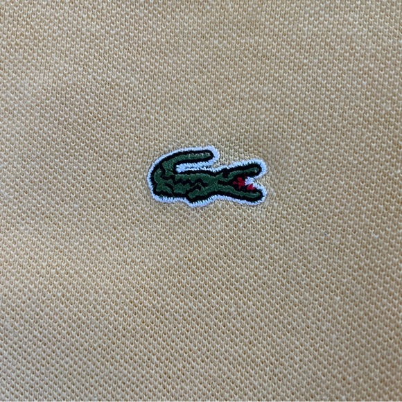 Lacoste Vintage Men’s yellow polo. Size Large. See chart. - Picture 4 of 13
